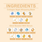 Collagen Night Mask and Serum Set – view 5