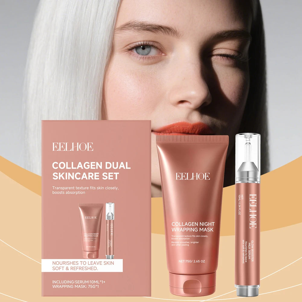 Collagen Night Mask and Serum Set – view 3