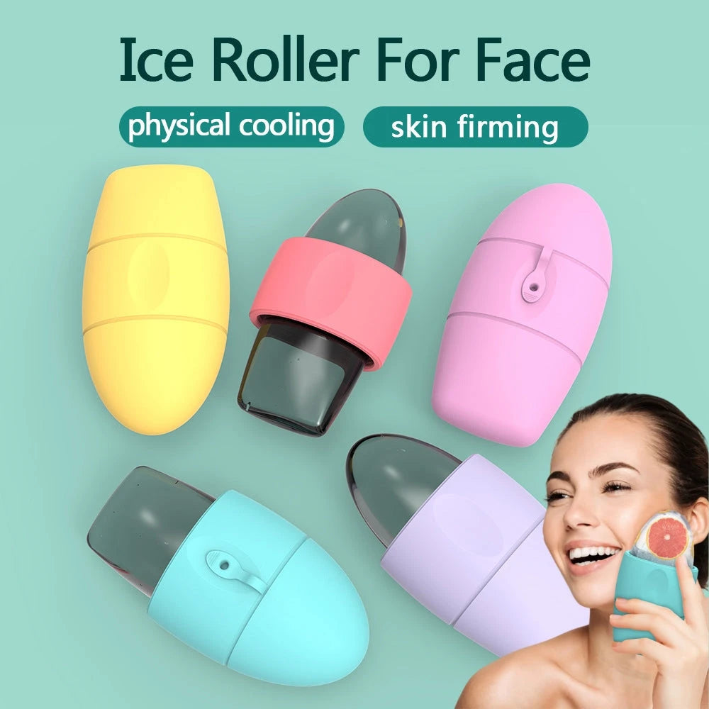 Silicone Ice Facial Roller