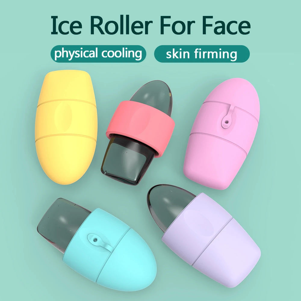 Silicone Ice Facial Roller