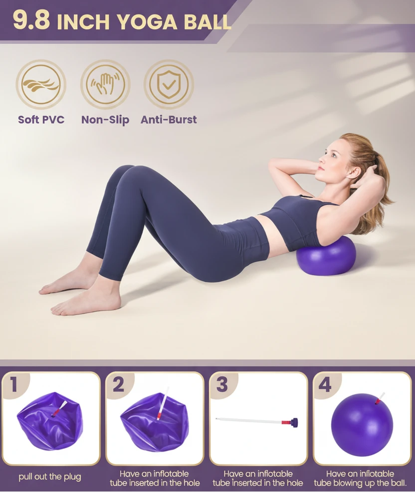 13-Piece Yoga Pilates Set