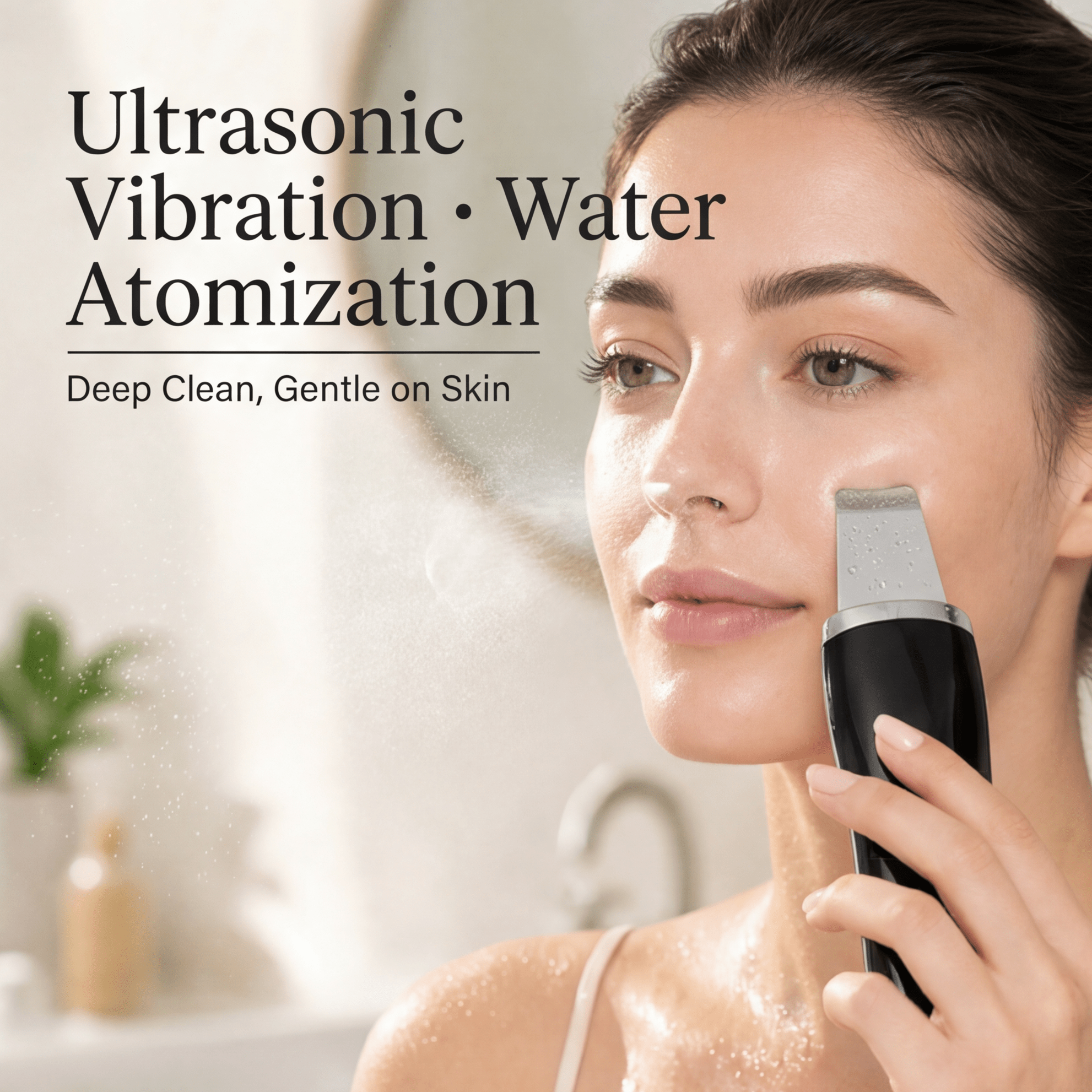 4-in-1 Ultrasonic Skin Spatula for Deep Pore Cleansing - RLXDSKIN