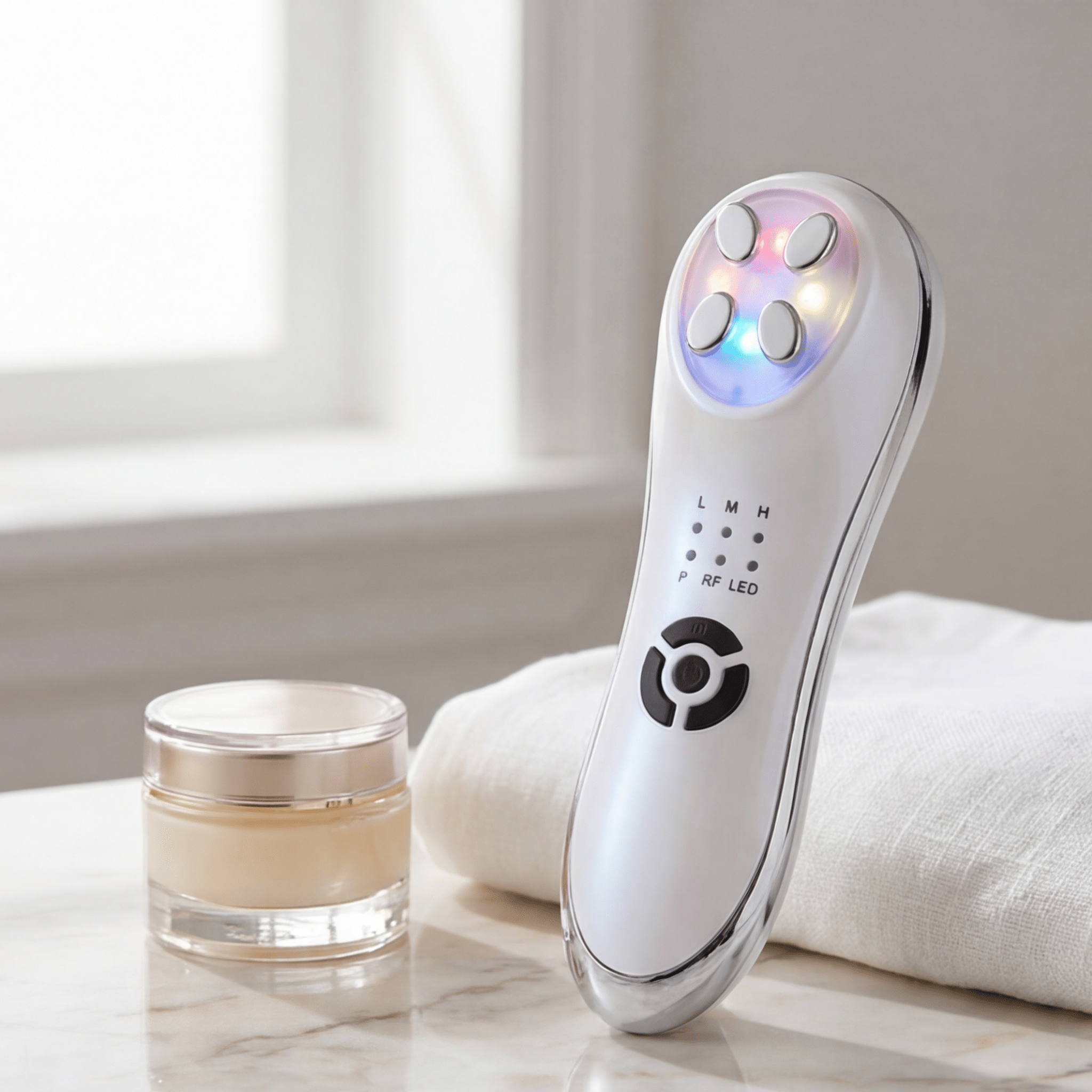 5 in 1 LED EMS Facial Device for Glowing Skin - RLXDSKIN
