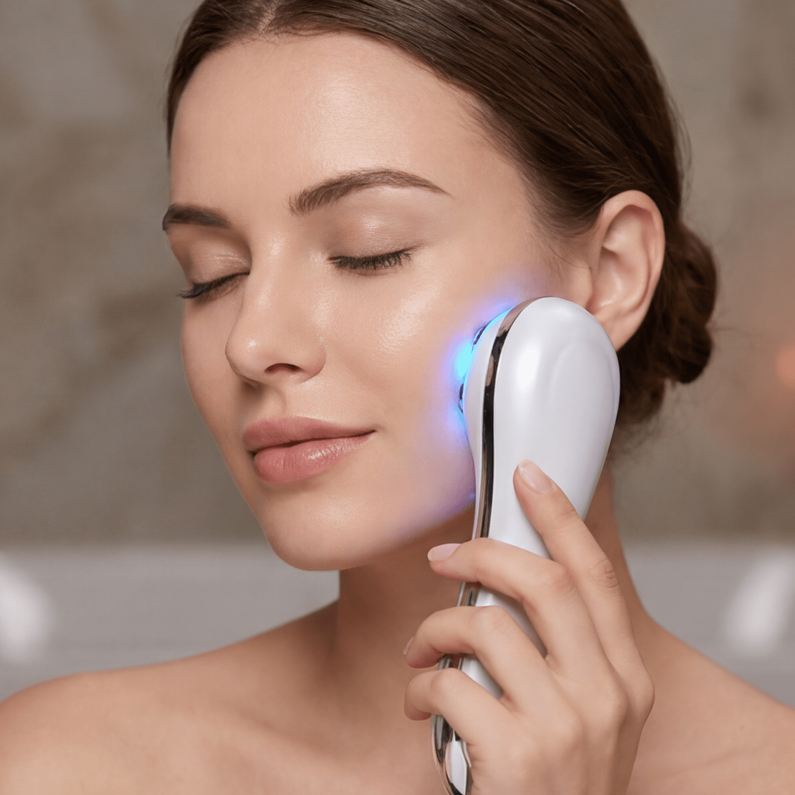 5 in 1 LED EMS Facial Device for Glowing Skin - RLXDSKIN