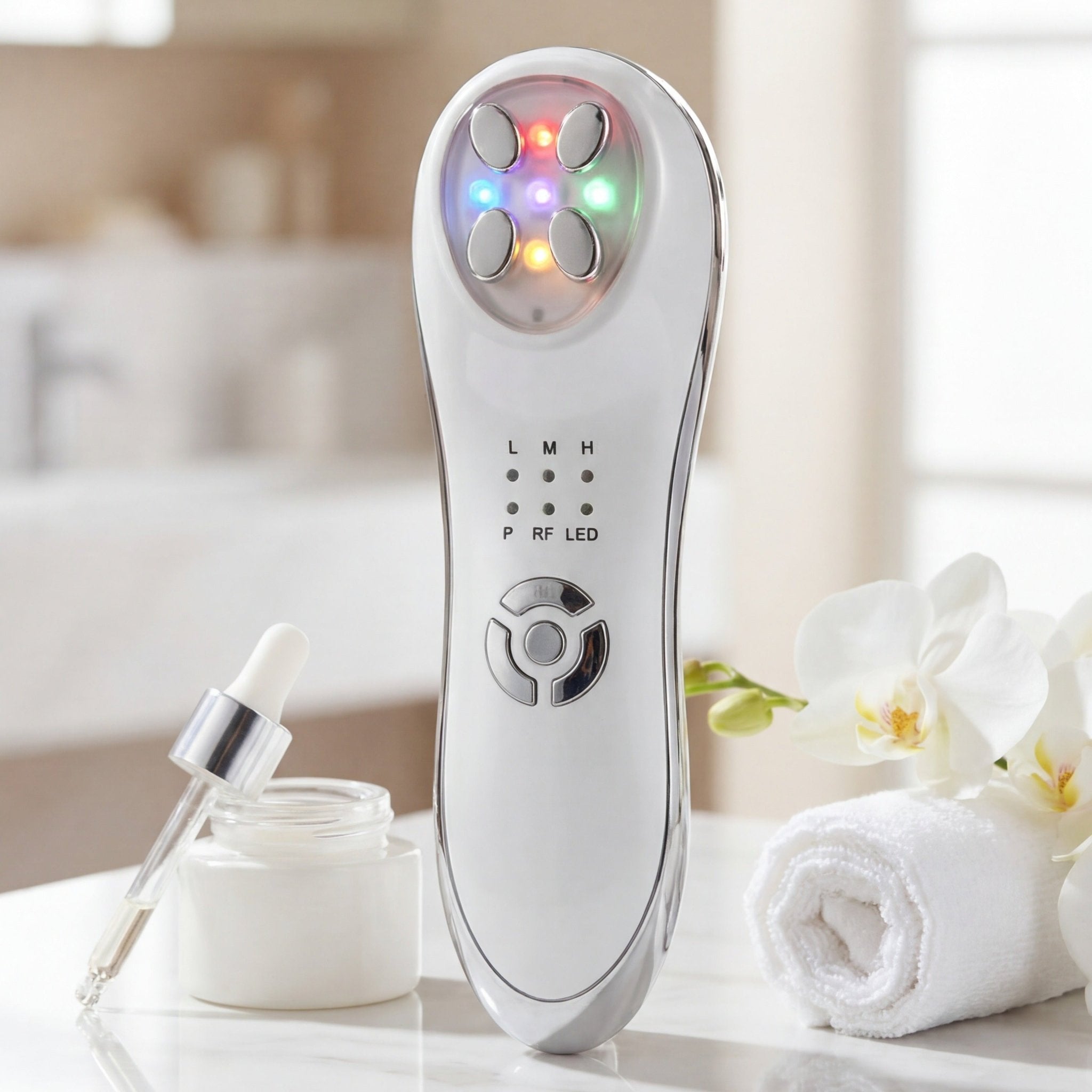 5 in 1 LED EMS Facial Device for Glowing Skin - RLXDSKIN