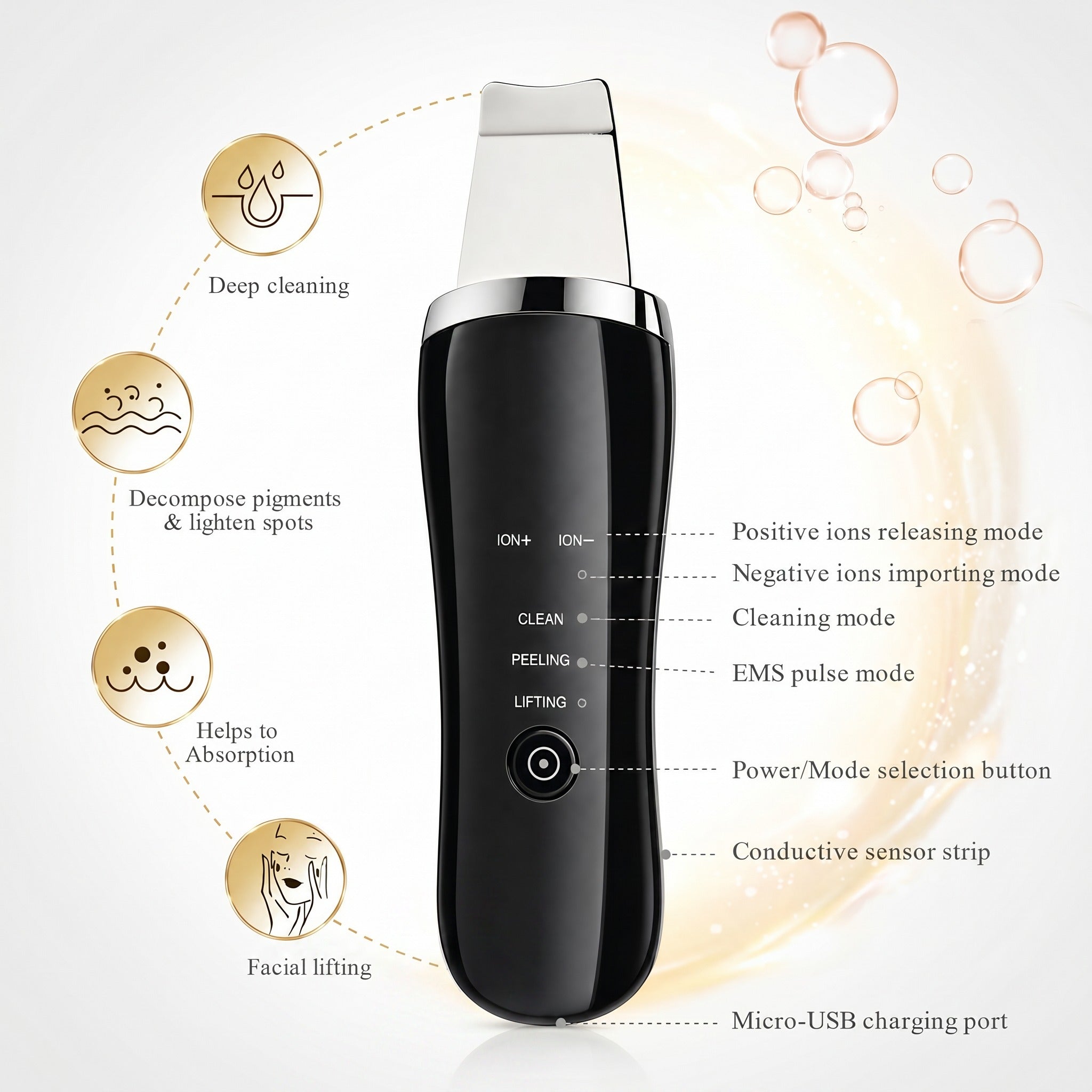 Ultrasonic Skin Spatula – view 5