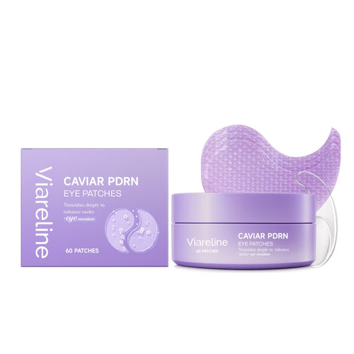 Caviar PDRN Eye Patches – Caffeine Brightening Treatment (60pc) - RLXDSKIN