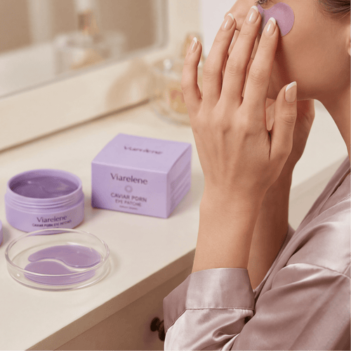Caviar PDRN Eye Patches – Caffeine Brightening Treatment (60pc) - RLXDSKIN