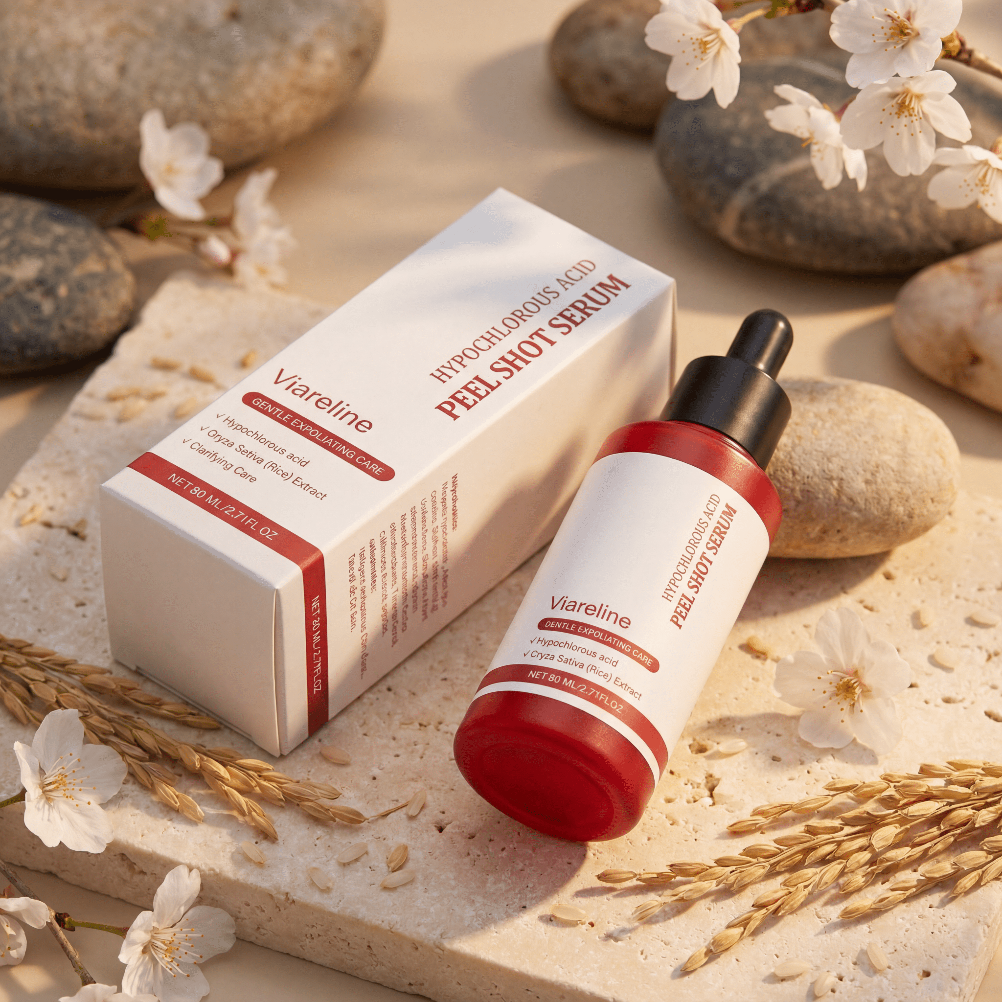 Hypochlorous Acid Peel Shot – Gentle Clarifying Serum (80ml) - RLXDSKIN