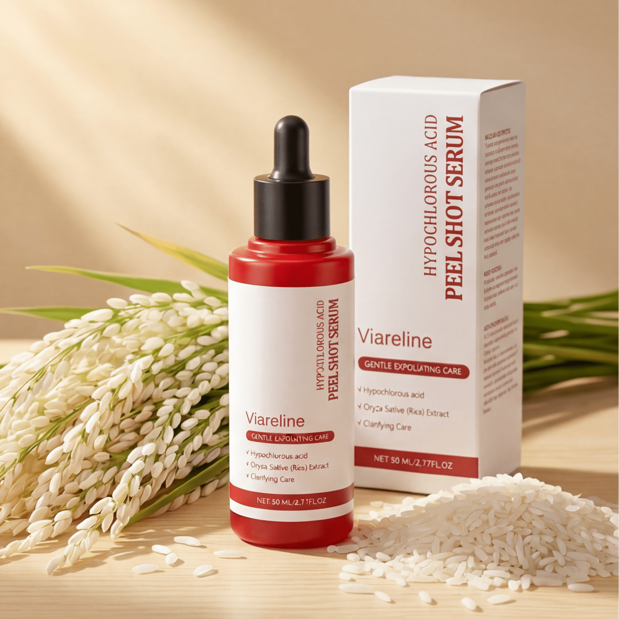Hypochlorous Acid Peel Shot – Gentle Clarifying Serum (80ml) - RLXDSKIN