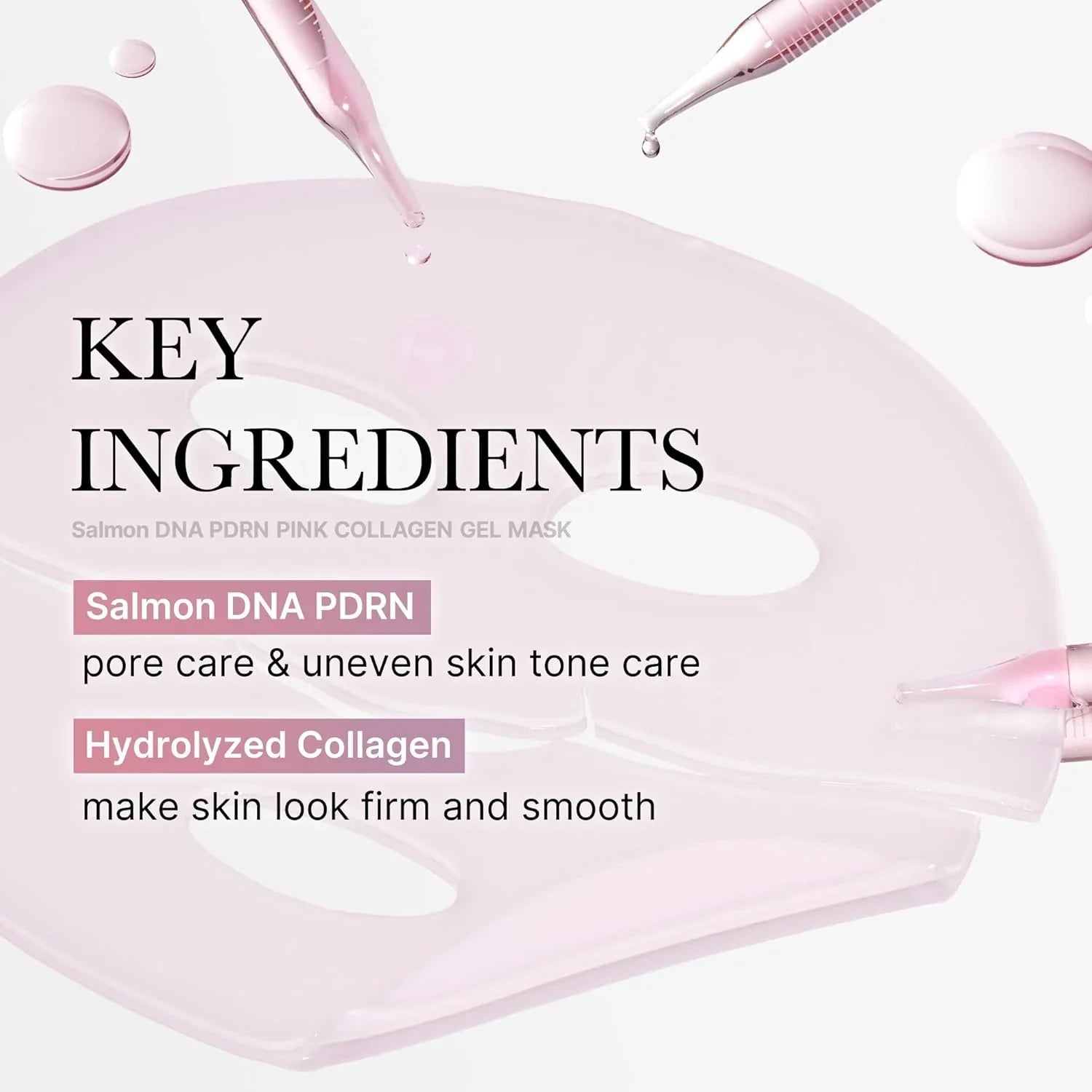 Medicube Salmon DNA PDRN Pink Collagen Gel Mask (4 Pack) - RLXDSKIN