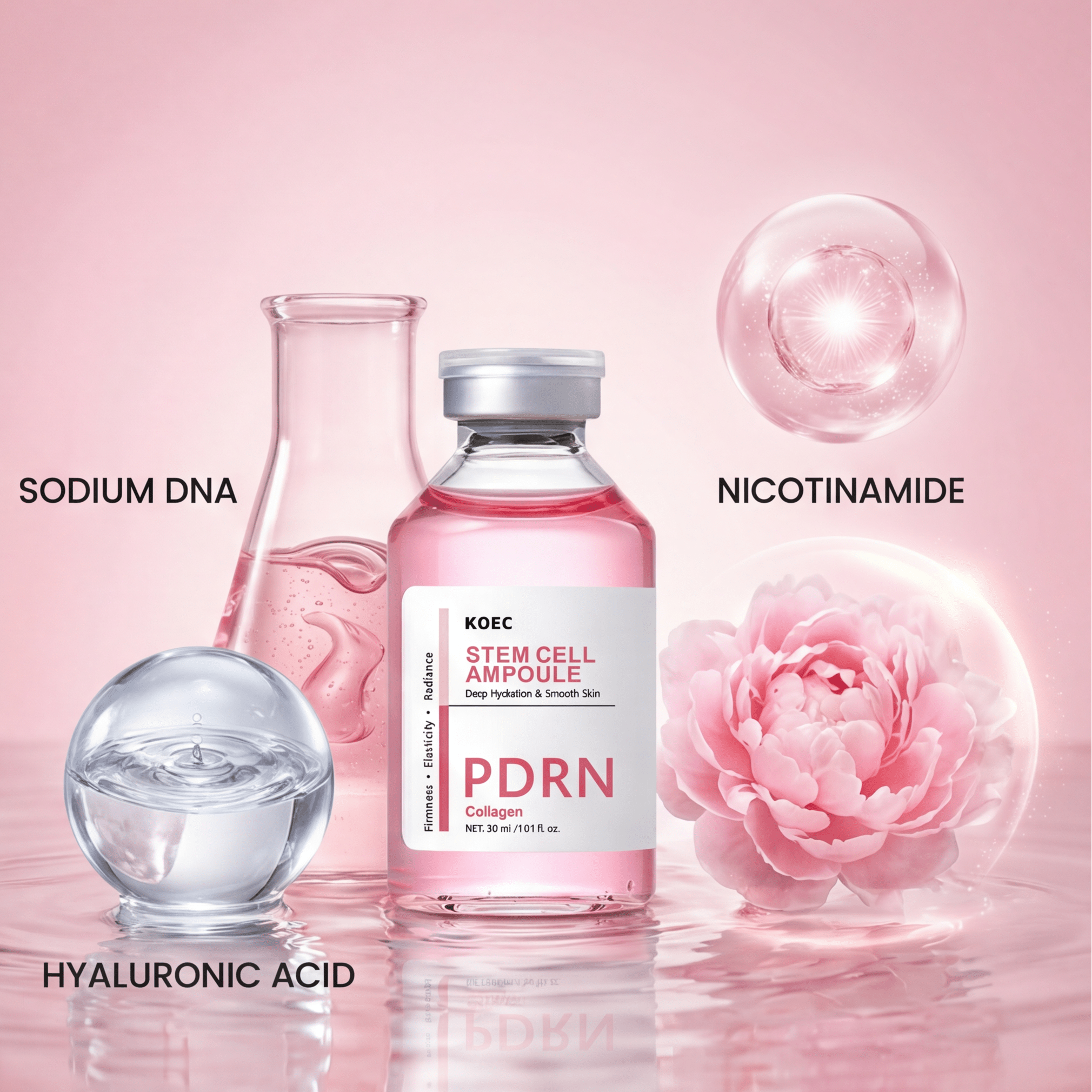 PDRN Firming Ampoule – Salmon DNA + Collagen (30ml) - RLXDSKIN
