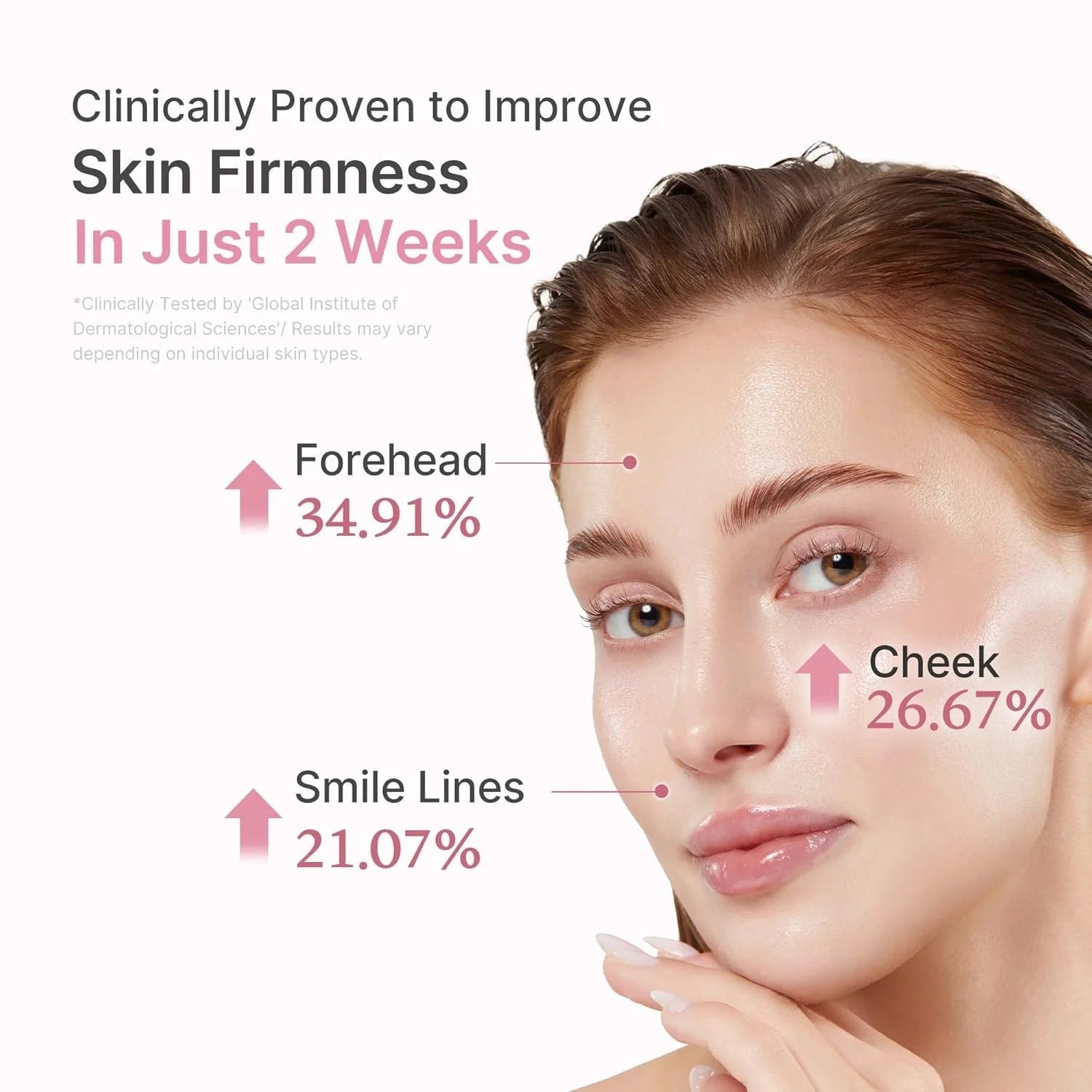 PDRN Pink Peptide Serum, Hydrating Korean Face Serum, 1.01 Fl Oz - RLXDSKIN