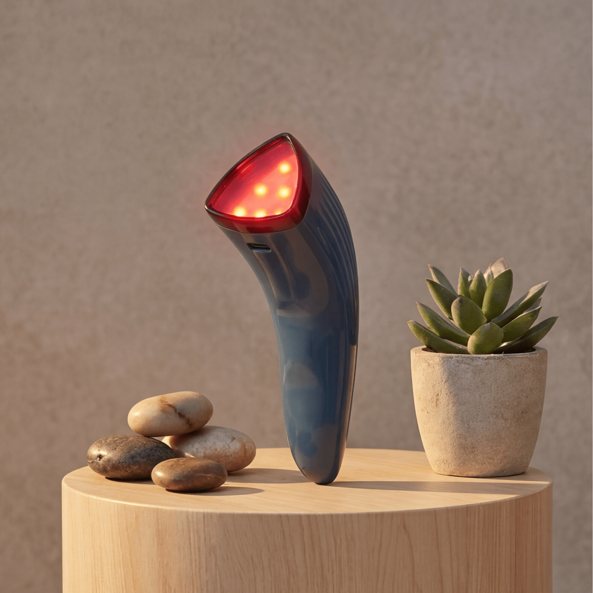 Red and Blue Light Skincare Wand - RLXDSKIN