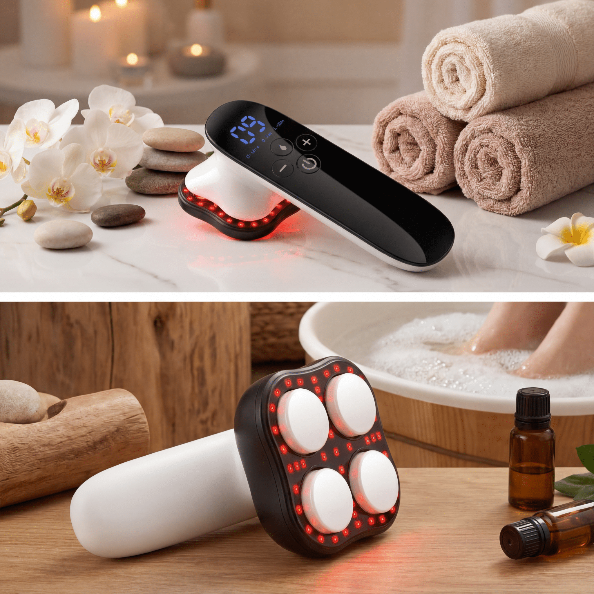 Red Light EMS Body Sculpting Massager - RLXDSKIN